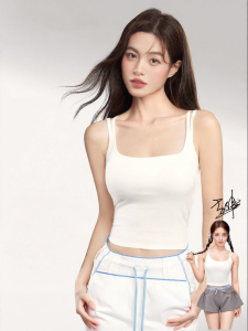 Secret World | Bra-Padded Tank Top Womens Innerwear and Outerwear for Spring Summer