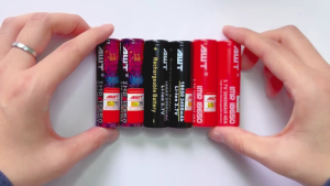 AWT IMR 18650 3.7V 3000mAh 40A high drain rechargeable battery large capacity Applicable to amplified shaving equipment etc.