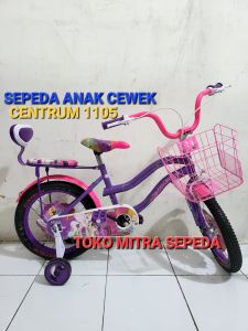 Sepeda Anak Perempuan 16 Inch Centrum 307 Dengan Musik Lampu