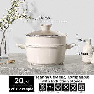 Redchef | Non-Stick Ceramic Soup Pot Home Cooking