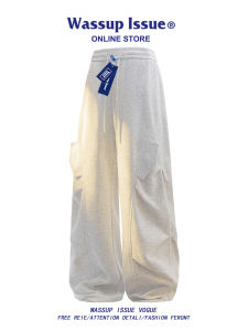 Pleated Loose Casual Workwear Style Pants