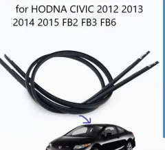 72410-SNA-A01 Compatible Window Weatherstrip Molding Seal For 2006-2011 Honda Civic - Replaces 72410-SNA-A01 2006-2011 Civic Weatherstrip - View #2