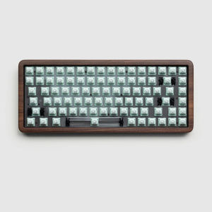 Womier WD75 V2 Red Lipstick 75% Keyboard with QMK/VIA Wood Gaming Keyboard Tri-Mode Wireless Mechanical Custom Key Board RGB Hot Swappable