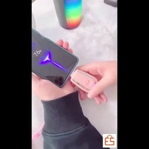 【Life Shop】1500mAH Portable Keychain Fast Charging Mini Type C Mobile Phone Charger External Pack Type-C IOS Fast Charging Backup Power Bank Smartphone ES813