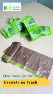 BIO Biodegradable Drawstring Trash Bag Garbage Bag