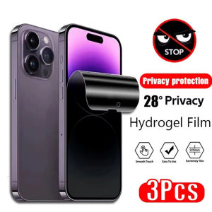 1-3PCS Hydrogel Privacy Screen Protector For iPhone 14 17 Pro 15 13 11 12 16 Pro Max Air X XS Max 16 15 Plus Anti-spy Glass Film