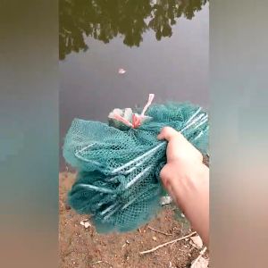 ดักกุ้งฝอย กรงกุ้งล็อบสเตอร์ แหอวน มองดักปลา พับกรงปลา ล็อบสเตอร์และอวนจับกุ้ง ที่ดักกุ้งฝอย มูงดักปลา ที่ดักปลา ที่ดักปลาไหล 17ช่อง 500 ซม นิลันต์ ผู้ที่น้ำเงินปลายังกระชับกัน