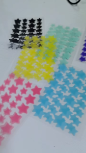 10 PCS แผ ่ นแปะสิวดาว แผ ่ นแปะสิวดาวห ้ าชี ้ คอนซีลเลอร ์ แผ ่ นแปะสิว