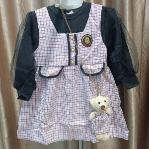 TERBARU SHEVA  DRESS ANAK KOREA  USIA 3 TAHUN -7 TAHUN COD IMPORT FHASIONABLE JAKARTA