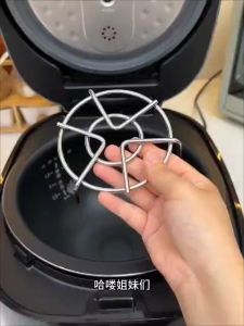 Multi-Purpose Stainless Steel Steaming Frame/ High-Foot Steam Rack/ Water Thickening Steaming Frame/ Tripod Steam Rack