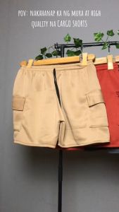 NFC Cargo Shorts (Variety of Colors Up to LARGE size Cotton Brass Material)
