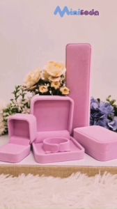 Exclusive Jewelry Box Storage Gift Box Ring Box Necklace Bracelet Bangle Velvet Jewellery Box Bekas Kotak Simpan Cincin Rantai Gelang Borong