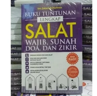 Buku tuntunan lengkap salat wajib sunah doa dan zikir