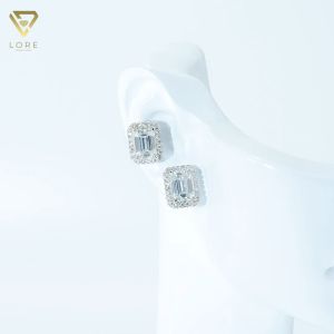 LORE Jewellery - Anting Moissanite Lapis Emas 18k - Victoria Moissanite Earrings