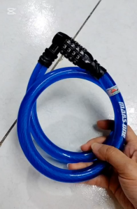 Khóa Dây Cao Cấp Marsone 4 Số Dài 800MM Cho Honda/Yamaha - Sản Xuất Tại Việt Nam