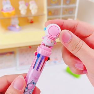 COD PULPEN MEKANIK 10 WARNA TINTA KARAKTER ASTRONOT 3D / PULPEN 10 WARNA MOTIF BONEKA ASTRONOT