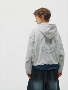 Semir | Áo Hoodie Quá Kích Emoji Hợp Tác cho Mùa Xuân