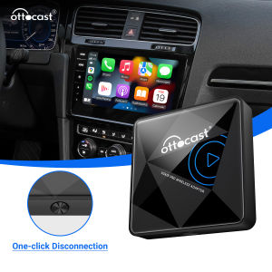 OTTOCAST U2 Air Pro Car Play Adapter Wired CarPlay Car to Wireless Faster Connect Speed Plug and Play Newest Dongle
