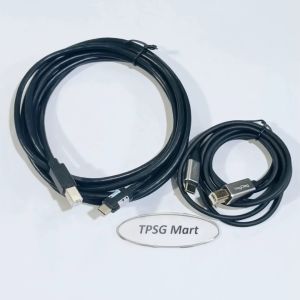 Cáp máy in Type C Print dài 1.5m / 3m / 5m (Chuẩn Type C ra USB máy in)