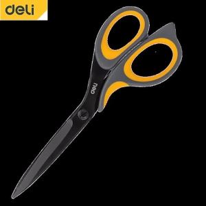 Deli 6027 77757 stainless steel large scissors household multi-functional office tailors hand scissors tailors scissors