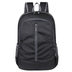 Có Thể Gập Lại Công Suất Lớn Siêu Nhẹ Di Động Du Lịch Đi Bộ Đường Dài Ba Lô Thể Dục Ngoài Trời Da Túi Tùy Chỉnh Logo Vải Oxford