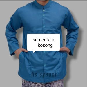 KOKO HAIBAH POLOS SAKU SAMPING HABAIB MODEL AMMU BAJU KOKO TERLARIS KEKINIAN BAJU KOKO LEBARAN