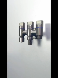 วาล์วน้ำ 3 ทาง วาล์วน้ำอเนกประสงค์ ไม่รั่ว ไม่ซึม ทนทาน แข็งแรง ซิงค์คุณภาพดี มี 3 สี ให้เลือก