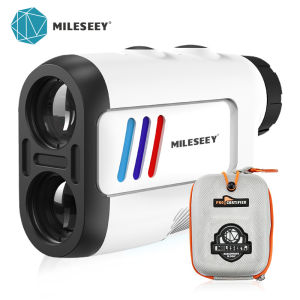 Mileseey เครื่องวัดระยะกอล์ฟ PF2E 600m ด้วยเลเซอร์ เครื่องวัดระยะสำหรับการล่าสัตว์ และเครื่องวัดระยะด้วยเลเซอร์ 600m ระยะดัด