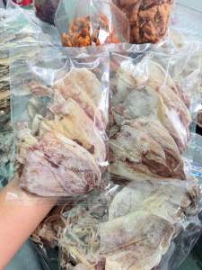 หมึกผ่าA5 หมึกหวาน เนื้อหวาน ไม่เค็ม 100 กรัม ราคาพิเศษ #แม่แขทะเลแห้ง /จัดส่ง A5 1 ขีด