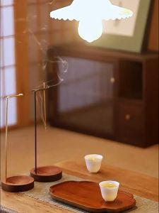 Incense Burner Holder Metal Incense Stick Holder Buddhism Yoga Decoration Censer Insenso Stick