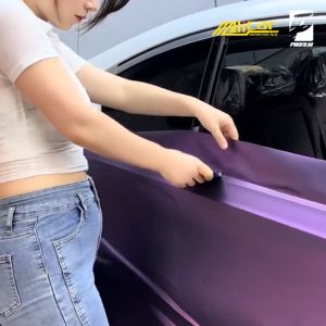 (Alicar แท้100%) สติ๊กเกอร์เปลี่ยนสีรถ ฟิล์มเปลี่ยนสีรถ สติ๊กเกอร์แร็ปWrapรถ ติดตั้งง่ายทำได้ด้วยตนเอง