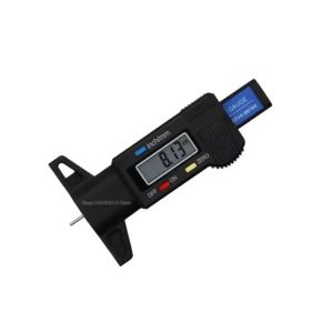 Tire Tread Depth Gauge Electronic Digital Tire Tread Depth Gauge Vernier Caliper Automotive Repair Tools