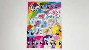 My Little Pony Colouring Book with Puffy Stickers Activity Book For Kids to Decorate & Play