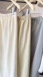 Váy Nữ Phom A Dáng Dài Chất Cotton Nhăn mềm Mát Dịp Thường Ngày