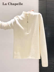 La Chapelle | Thermal Warm Fitted Turtleneck Top Knit