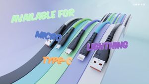 INBOX CANDY Kabel Data 2.4A Fast Charging USB 2.0 Micro Type C iPhone Lightning