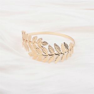 Gelang Model Daun Aksesoris Cewek Kehalusan Ring Arm Aksesoris Cewe Kreatif Gelang Cabang Arm Ring