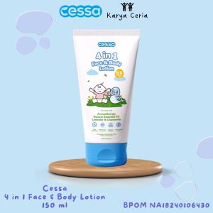 Cessa 4 in 1 Face And Body Lotion Melembabkan Menyehatkan Kulit Anak Bayi Daily Moisturizing