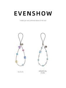 EVENSHOW | High-end Crystal Phone Charm Bracelet