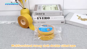 Bestselling highly adhesive and thick grid fiber tape double-sided adhesive strong adhesive tape