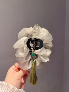 Kẹp Tóc Cổ Trang Phối Tua Rua Duyên Dáng Phụ Kiện Cài Tóc Nữ Tiệm Quà An Yên