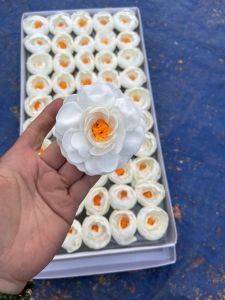 Combo 20 Bông Hoa Mao lương sáp ( mầu trắng ) dùng cắm bó tặng bạn bè người thân