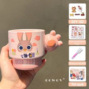 Tách Sứ Zootopia Judy Nick Dùng Tại Nhà