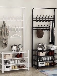 Multifunctional Cloak Rack: Standing Shoe Organizer & More