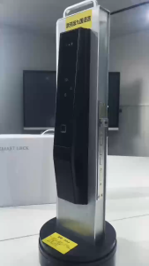 Tuya Smart Lock for Home 3D Face Recognition Automatic Password Aluminum Alloy Remote Intercom WiFi Monitoring Wood Cloud Key