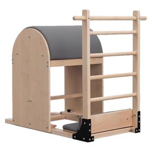 Wolk Wook | Pilates Ladder Barrel Spinal Corrector Stabilizer Chair Set 4 Pieces