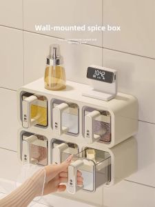 NIGESI | Premium Wall-mounted Multi-functional Spice Rack