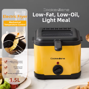 CookerBene | Oil-saving Temperature-controlled Fryer