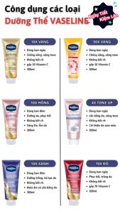 [Chuẩn Thái] Sữa Dưỡng Thể Trắng Da Vaseline 10x Thái Lan 300ml - Healthy Bright Gluta HYA Serum Burst UV Lotion