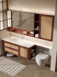 DIPURUI | Retro Bathroom Vanity Set